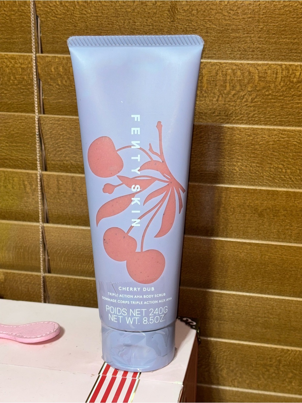 Fenty Skin Cherry Dub Triple Action AHA Body Scrub